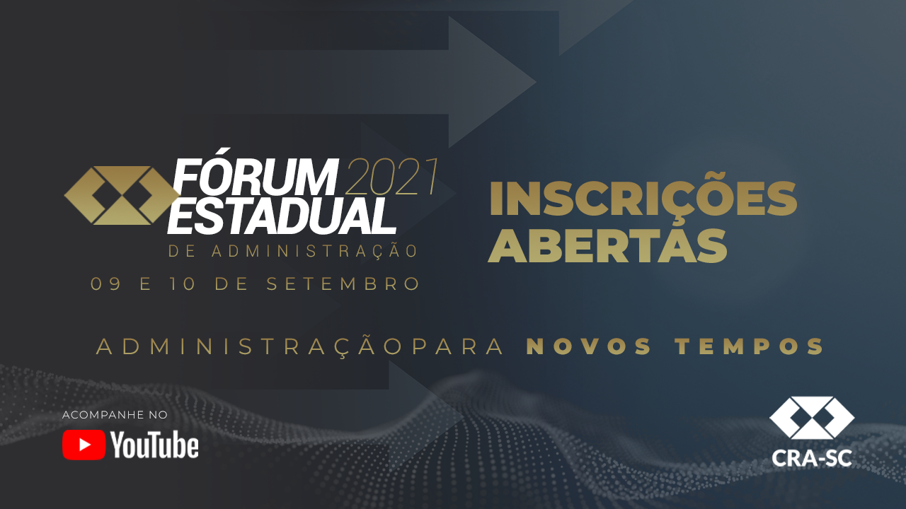 You are currently viewing CRA-SC promove Fórum Estadual para celebrar os 56 anos de regulamentação da profissão