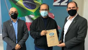 Read more about the article Senador Jorginho Mello recebe visita do CRA-SC