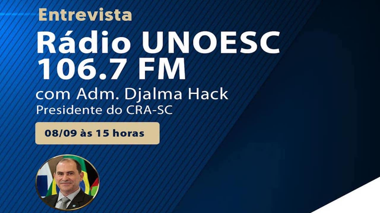 Read more about the article Entrevista – Rádio UNOESC