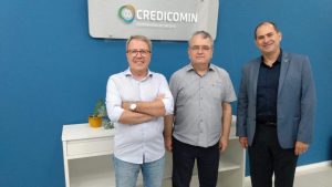 Read more about the article Presidente e conselheiro estadual conhecem estrutura da Credicomin