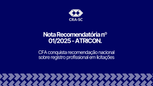 Leia mais sobre o artigo CFA conquista recomendação nacional sobre registro profissional em licitações