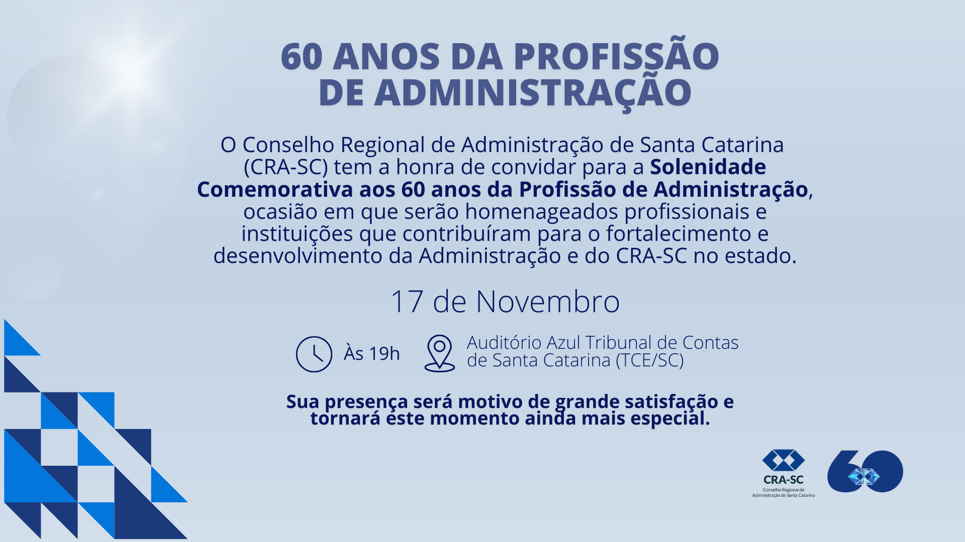 Leia mais sobre o artigo convite 60 anos