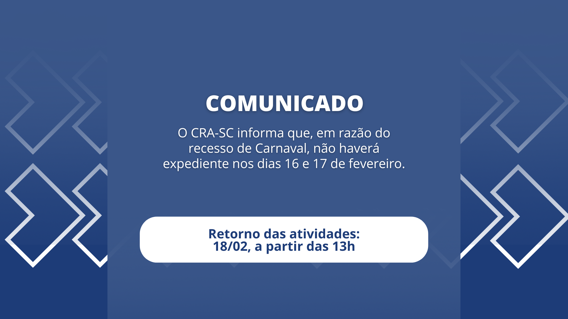 Leia mais sobre o artigo Recesso de carnaval
