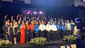 Leia mais sobre o artigo CRA-SC prestigia formatura do curso de Administração da Faculdade Sinergia