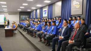 Leia mais sobre o artigo CRA-SC participa de formatura da UNIDAVI em Rio do Sul