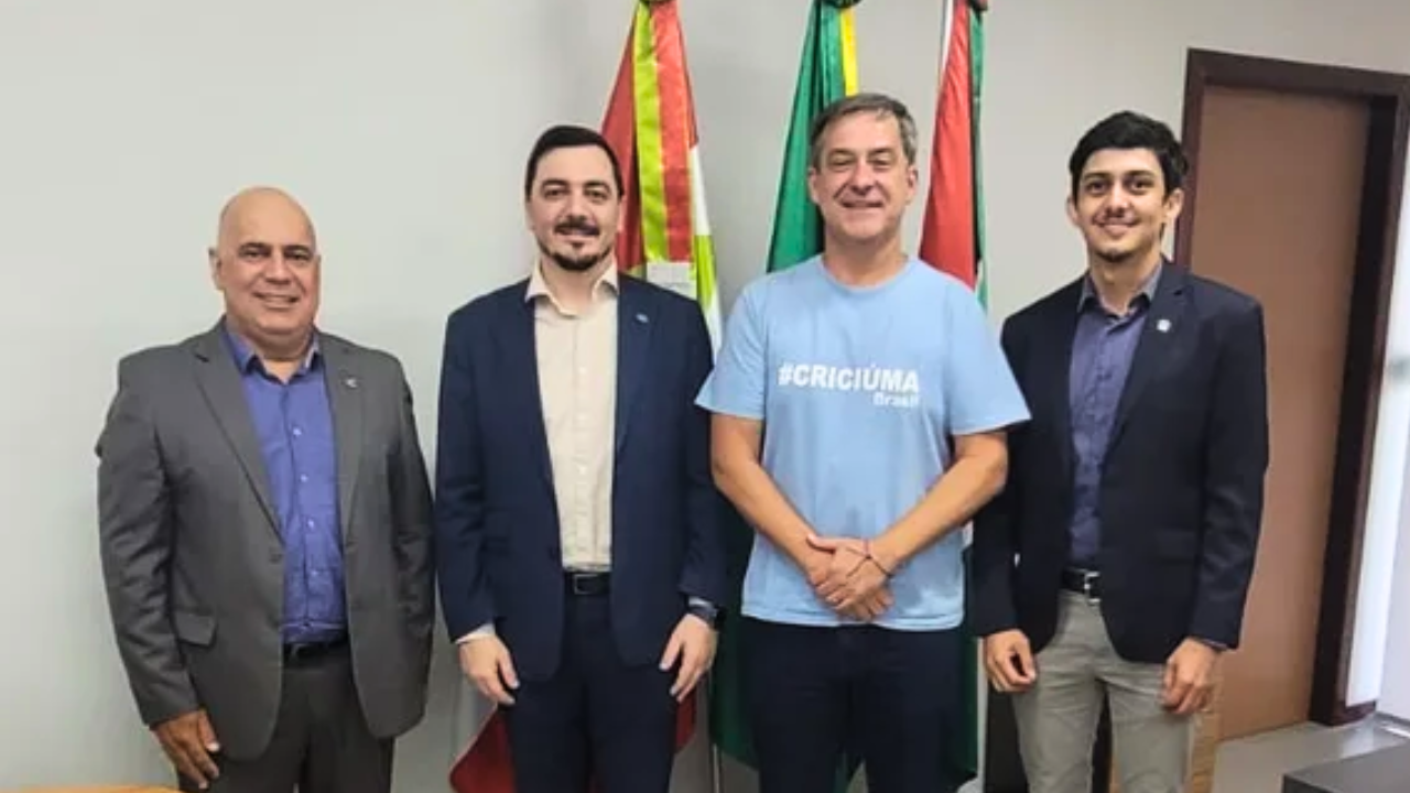 No momento, você está visualizando CRA-SC realiza visita institucional à Prefeitura de Criciúma e destaca papel da Administração na gestão pública
