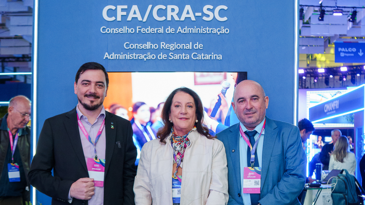 No momento, você está visualizando CRA-SC encerra participação no Summit Cidades 2026 com articulação institucional e valorização da Administração profissional