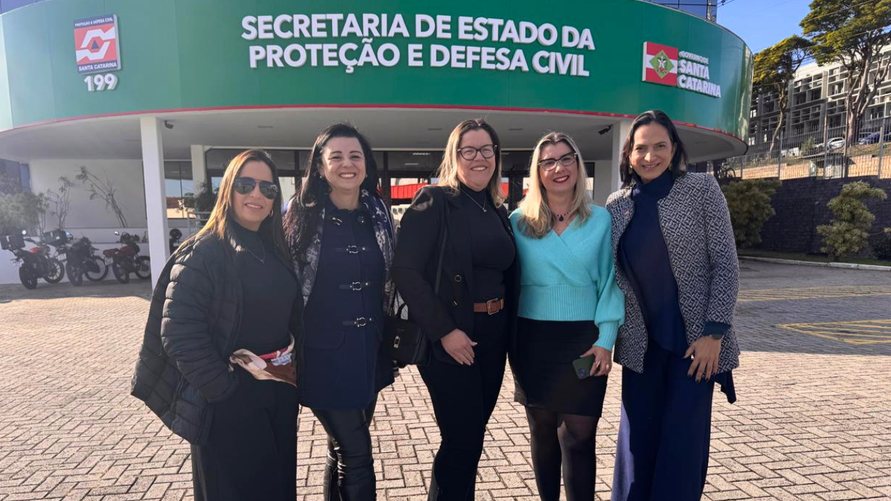 No momento, você está visualizando Câmara do CRA-SC realiza visita técnica à Defesa Civil de Santa Catarina